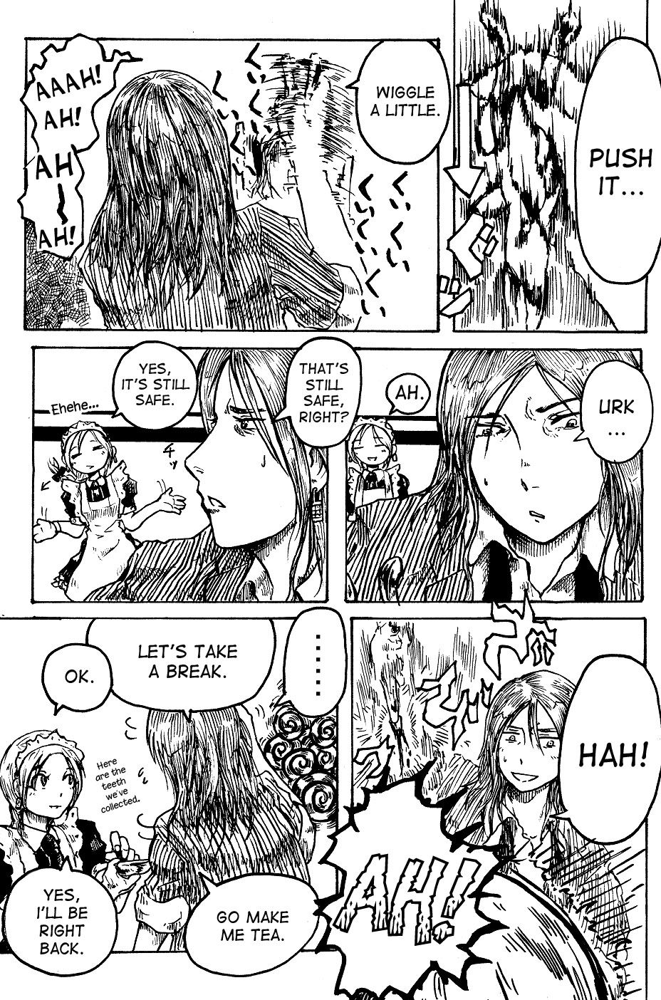 [穀物の雨が降る、土砂降りの雨が] 棈の間 【４３】 - 【４９】 [英訳]