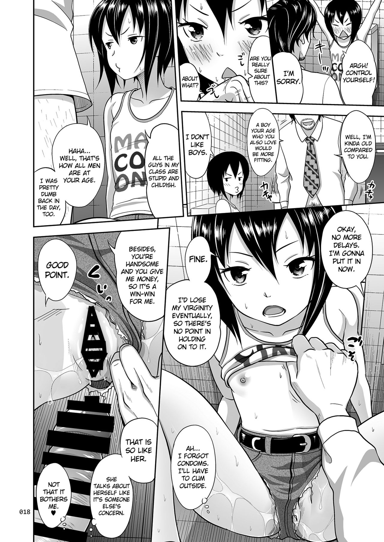 [暗中模索 (まるころんど)] 近所のこな少女の絵本 [英訳] [DL版]