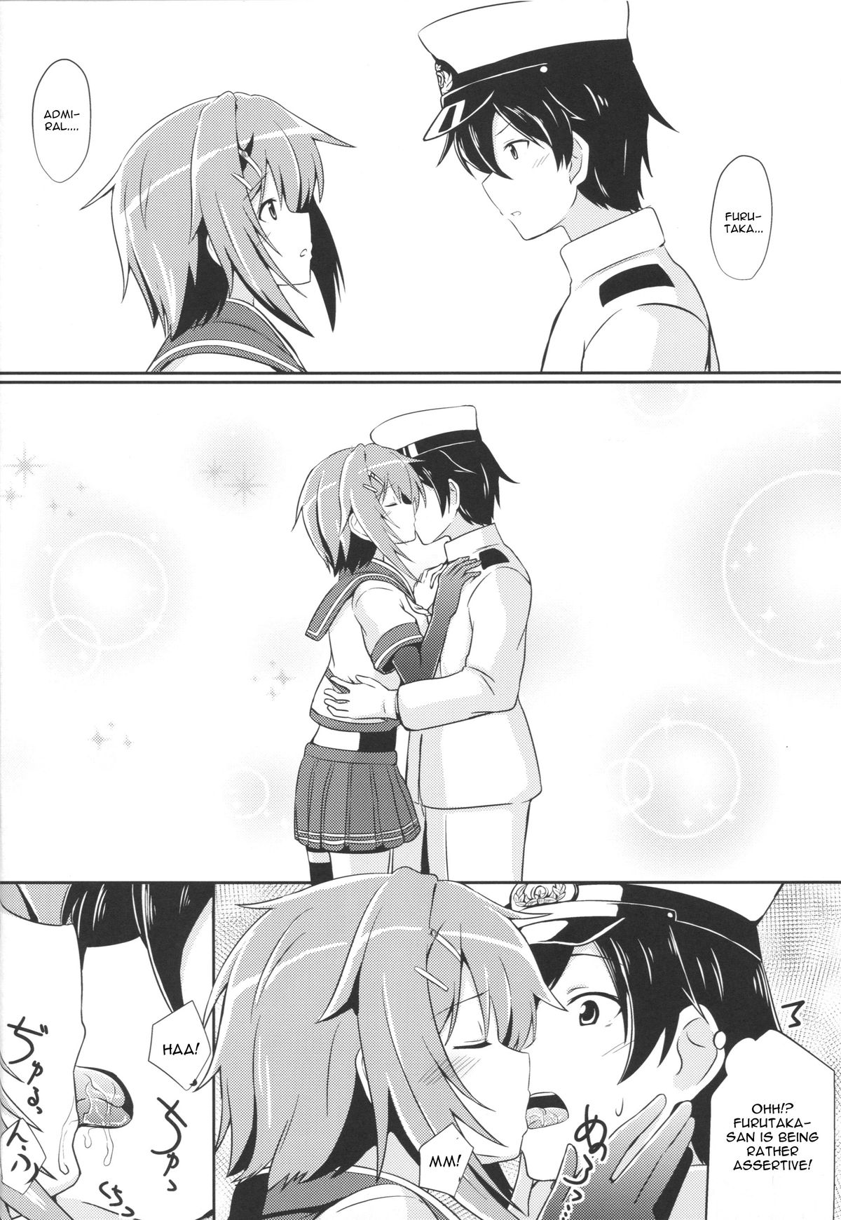(COMIC1☆9) [L5EX (Kamelie)] 古鷹と過ごす夜 (艦隊これくしょん -艦これ-) [英訳]