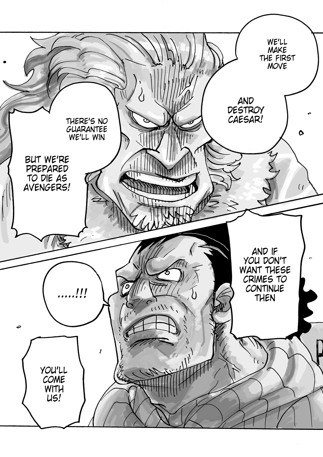 [ビリケン (キュー紫緒路)] THE OFFENDERS (ワンピース) [英訳]