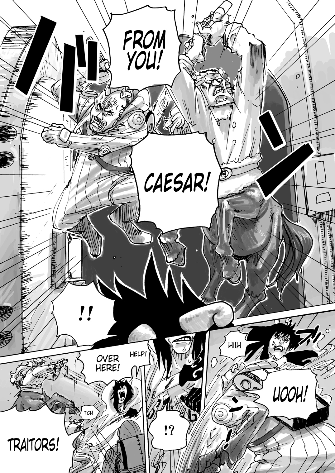 [ビリケン (キュー紫緒路)] THE OFFENDERS (ワンピース) [英訳]