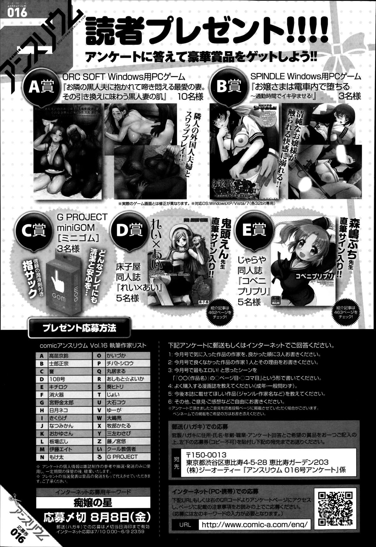 COMIC アンスリウム 016 2014年8月号