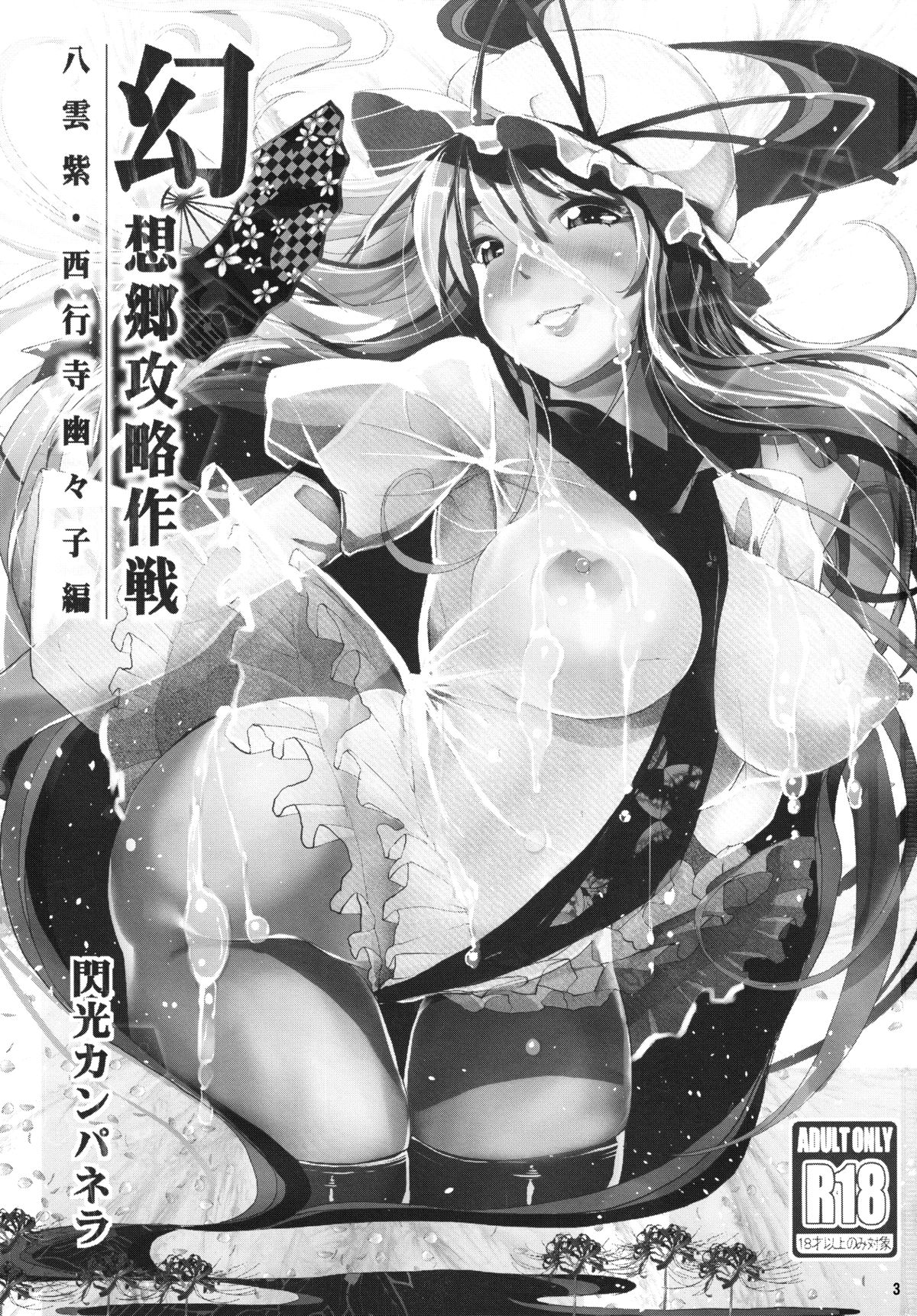 (C85) [閃光カンパネラ (春雛紫)] 幻想郷攻略作戦　八雲紫･西行寺幽々子編 (東方Project)