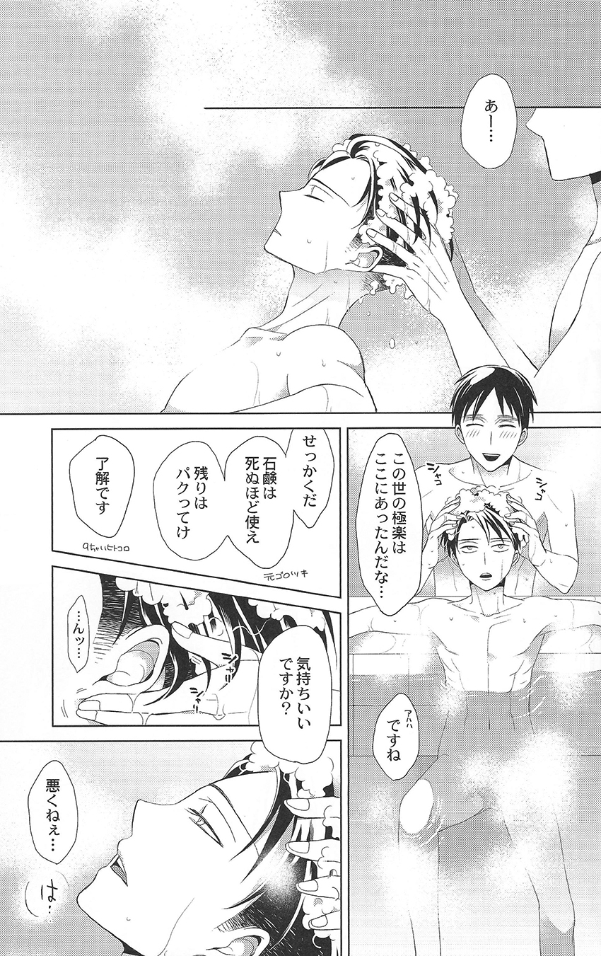 (C84) [TK-Brand (凪まゆこ)] キレイになったらいたしましょう (進撃の巨人)