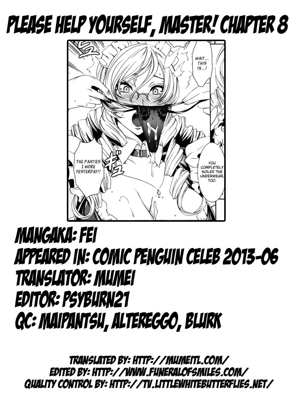 [飛燕] たくさん召し上がれ♡ご主人様っ 第1-9章 [英訳]