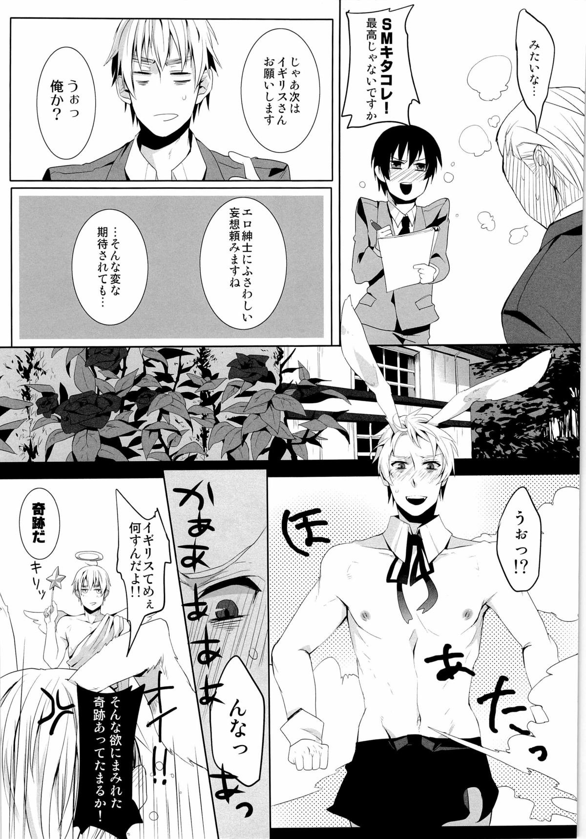(サンクリ48) [ECHO (江高)] Das ist reine Fantasie!!! (Axis Powers ヘタリア)