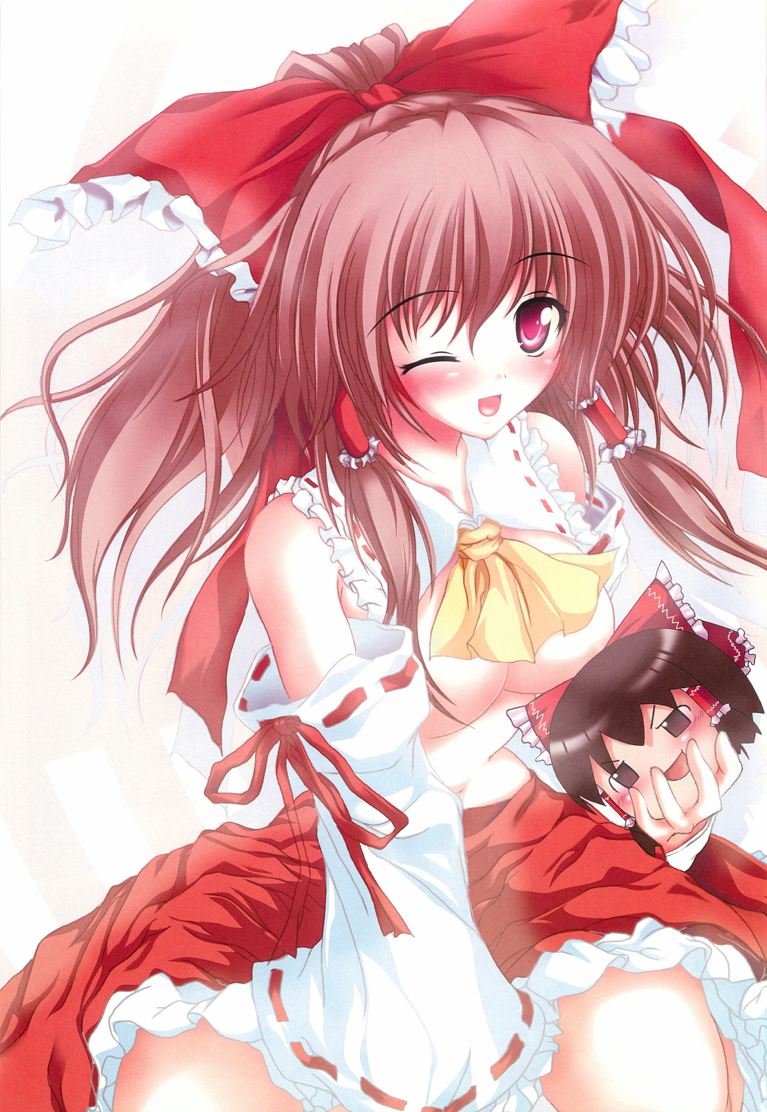 (C83) [Luft Forst (KAZAMI澪)] 萌え東方幻想郷 博麗処女結界 総集編 赫 (東方Project)