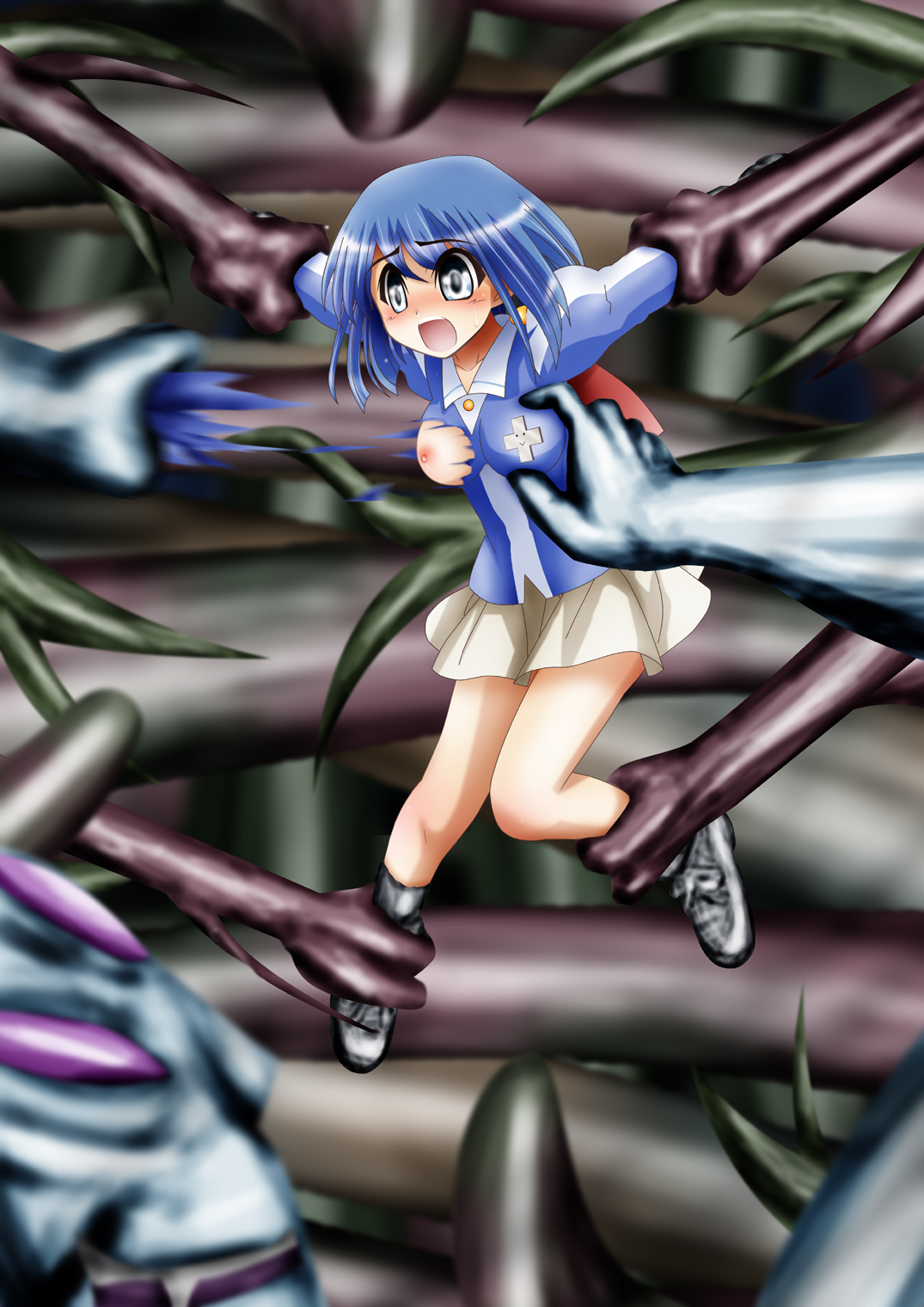 [でんで] 『不思議世界-Mystery World-ののな16』～青の救世主と淫魔植物使いの屋敷～