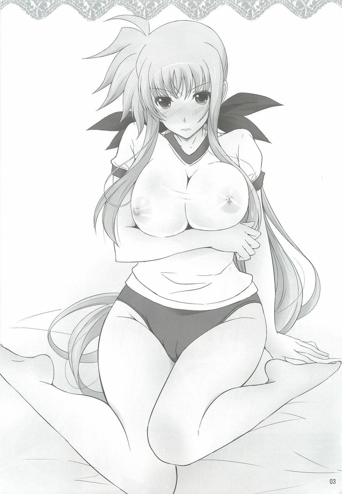 (C83) [リバ島 (矢島Index)] 僕らはフェイトさんがチ○ポを離してくれないのに驚いた！ (魔法少女リリカルなのは)