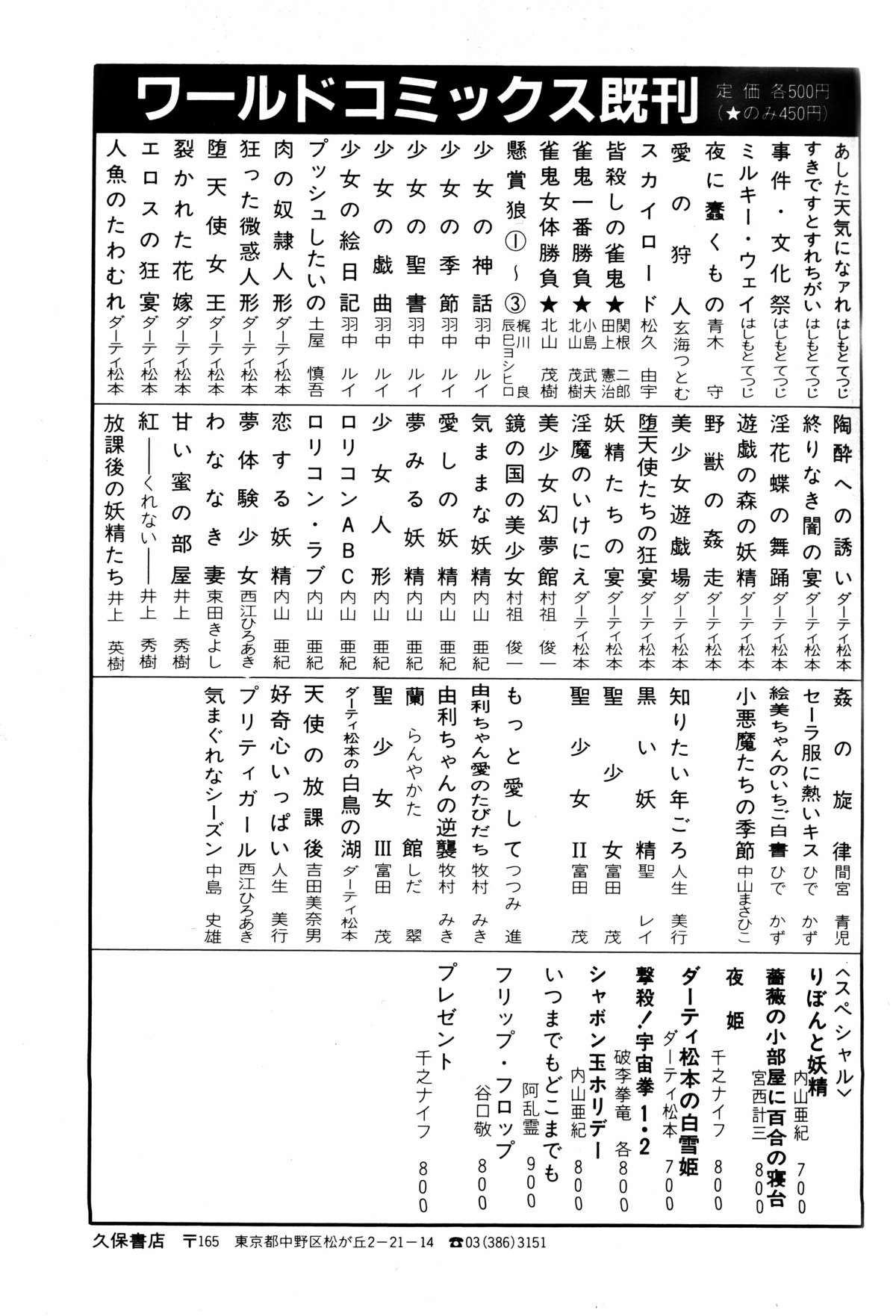 レモンピープル 1984年1月号 Vol.24