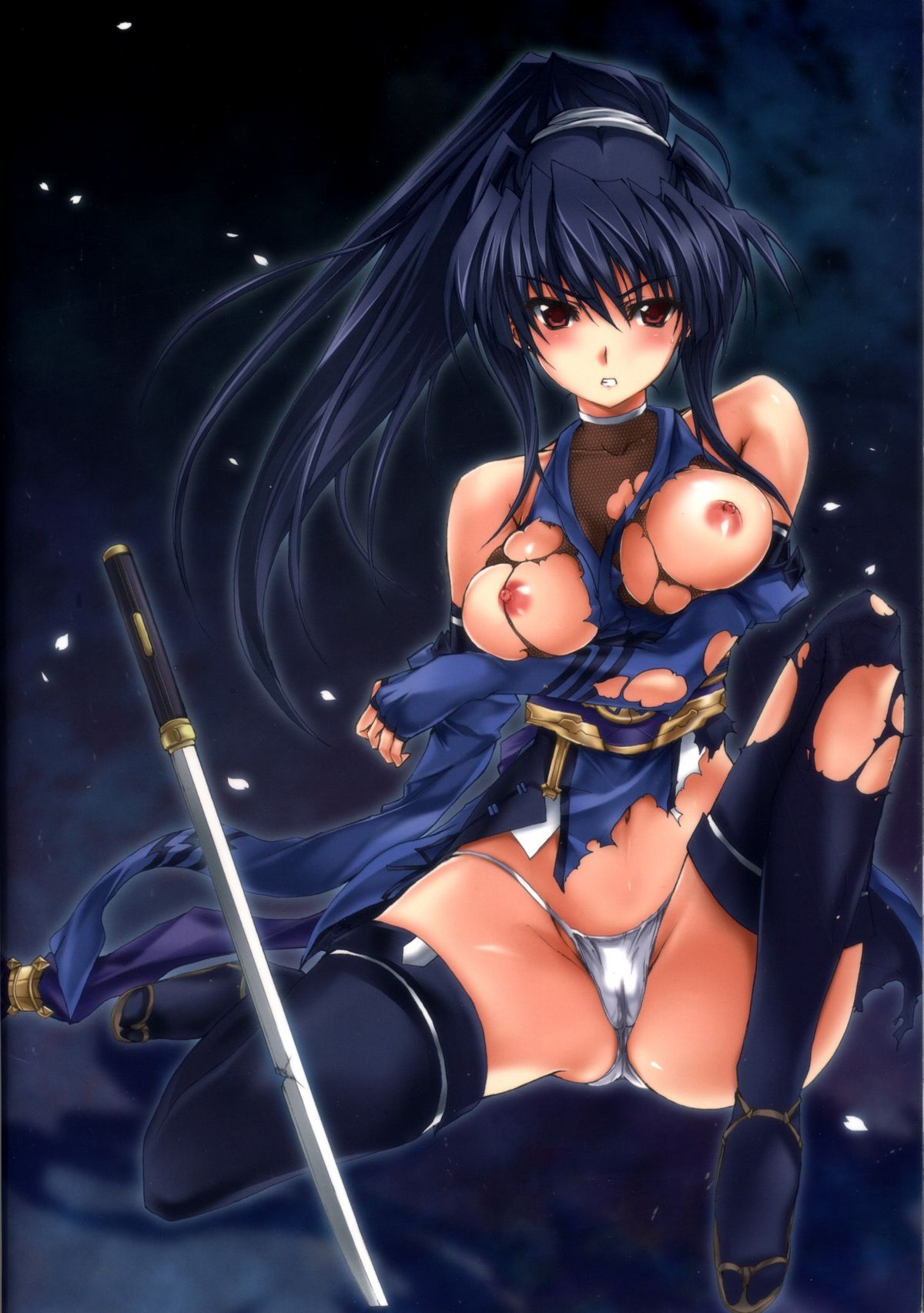 (C80) [ヴェロニカの歯 (の歯)] 融け堕れる氷刀歪む龍の寵愛 (超昂閃忍ハルカ)