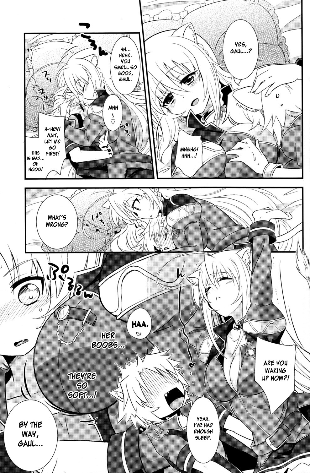 [ふわわ (沖の松城)] 姉上のいうとおり (Dog Days) [英訳]