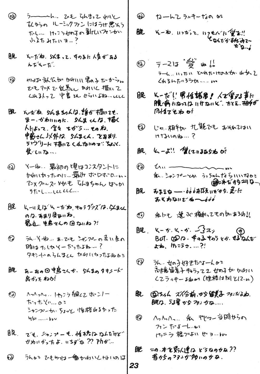 [ダイナマイト・G、不健康CLUB (真原夏樹)] 中華三昧 (らんま1/2)