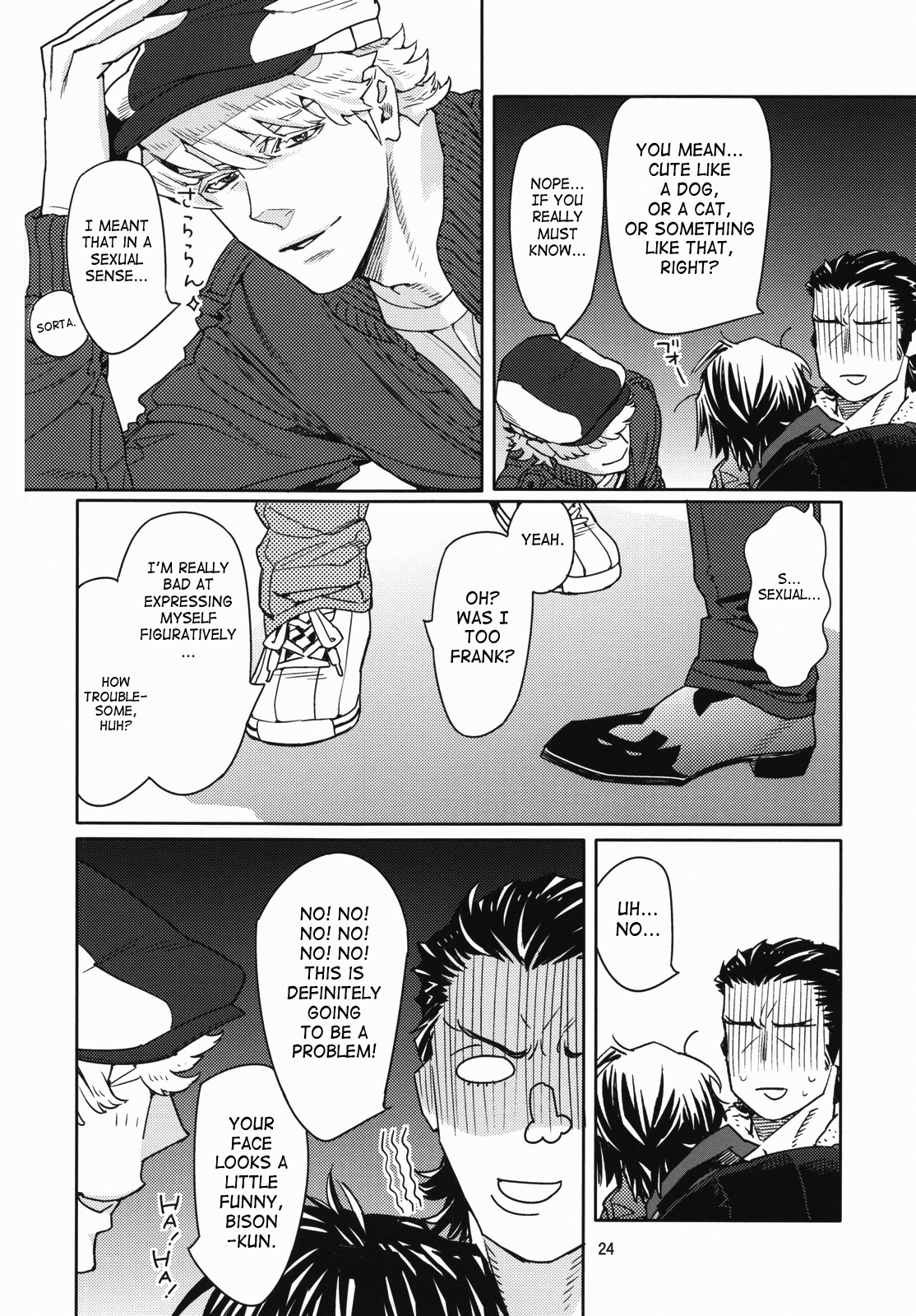 [亜熱帯あじあ奇行 (わたなべあじあ)] CANDY MAN (TIGER & BUNNY) [英訳]