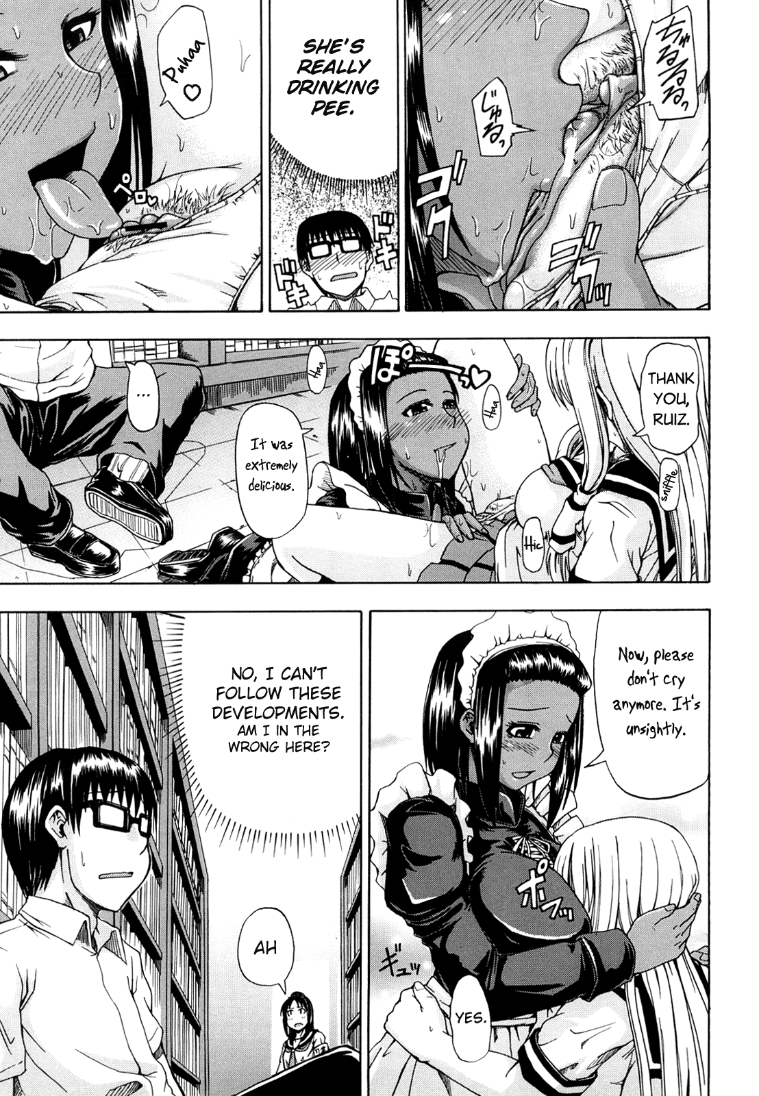 [高城ごーや] にょう☆どう？ 第1話 [英訳]