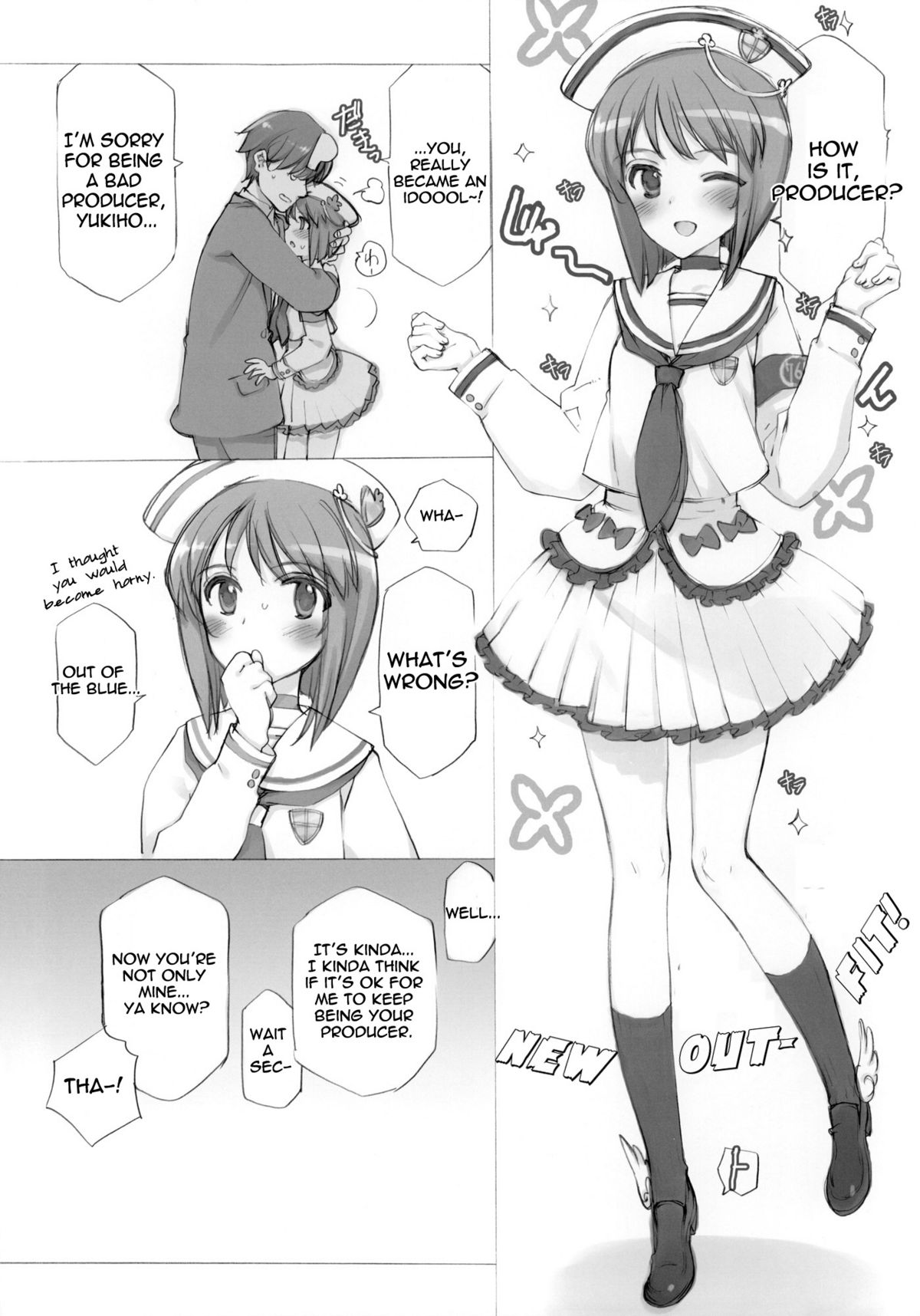 (C78) [少女騎士団 (大槍葦人)] IDOLTIME SPECIAL BOOK YUKIHO HAGIWARA in the Bird Cage (アイドルマスター) [英訳]