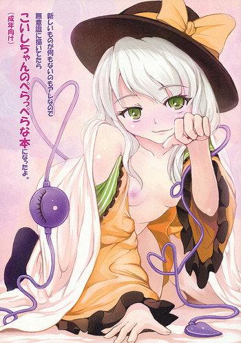 (例大祭8) [dream-mist (sai-go)] 新しいものが何もないのもアレなので無意識に描いてたらこいしちゃんのぺらっぺらな本になったよ。 (東方Project)