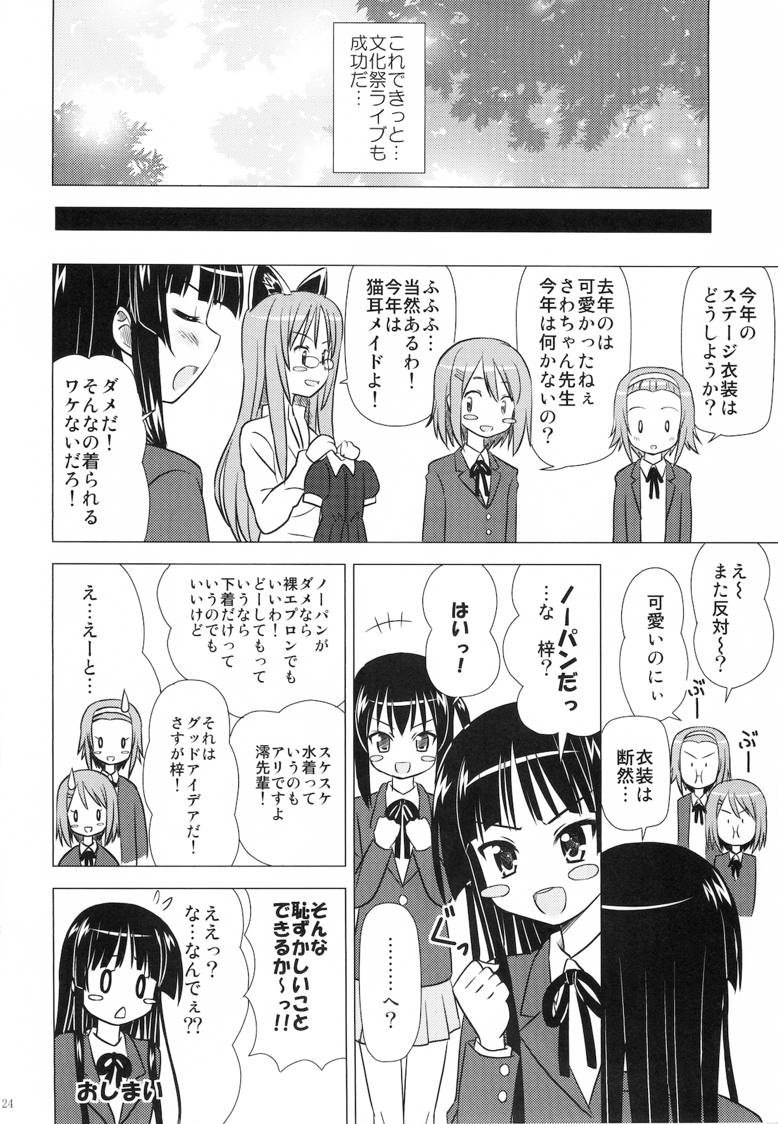 (C76) [ぼーいずびぃ学園 (大泉だいさく)] 放課後Pタイム (けいおん!)
