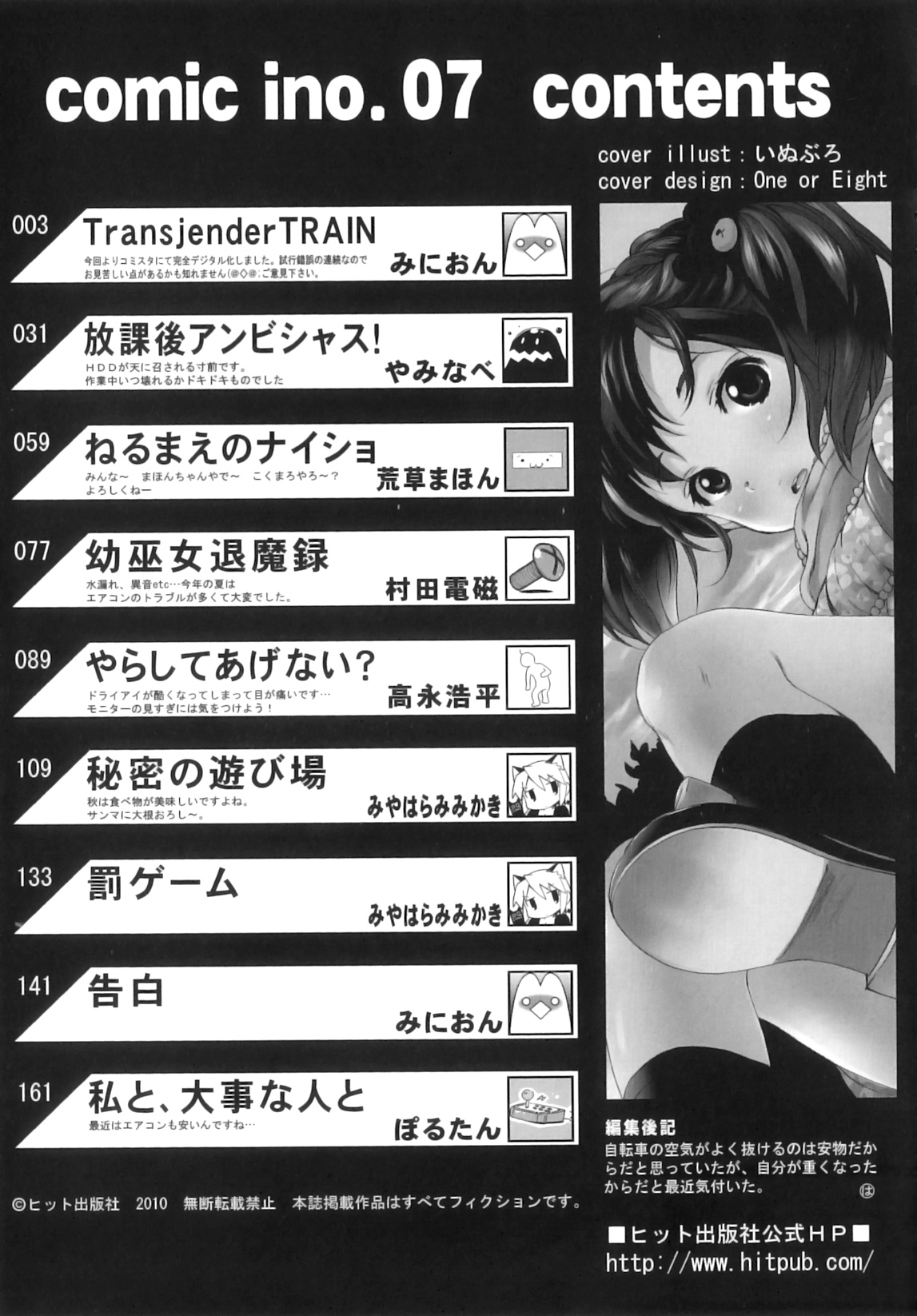 [アンソロジー] Comic ino. 07