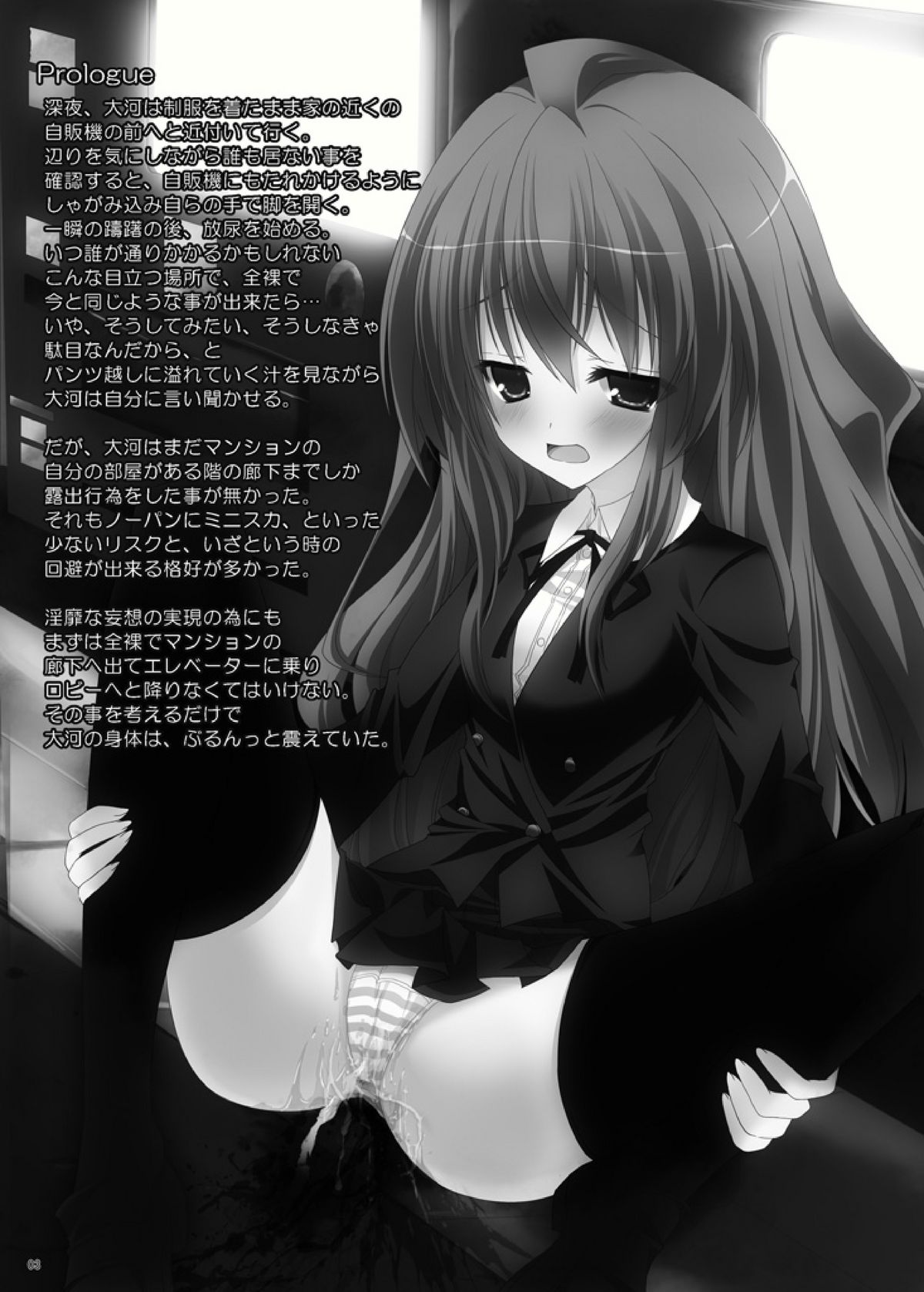 [ミントチョコレート (氷室光一, Raw)] 露出少女虎 (とらドラ!) [DL版]