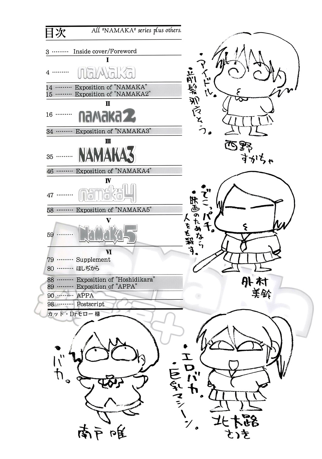 (C67) [偽MIDI泥の会 (石恵)] NaMaKa総集編＋ (よろず)　