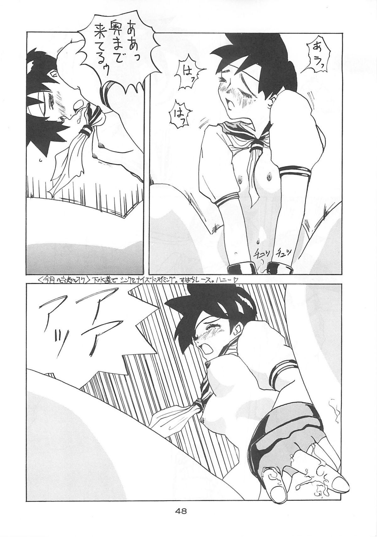 (Cレヴォ21) [BLUE GARNET (芹沢克己)] Blue Garnet Vol.03 散桜 (ストリートファイターZERO)