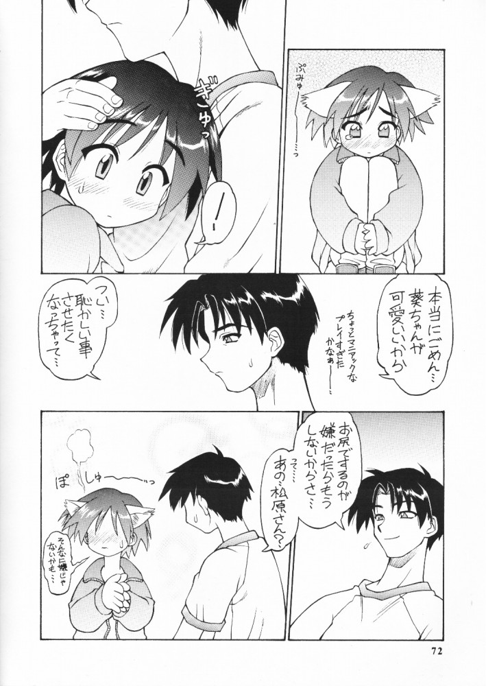 (C59) [ででぽっぽ (えびふらい, ねりわさび)] so loving (トゥハート)