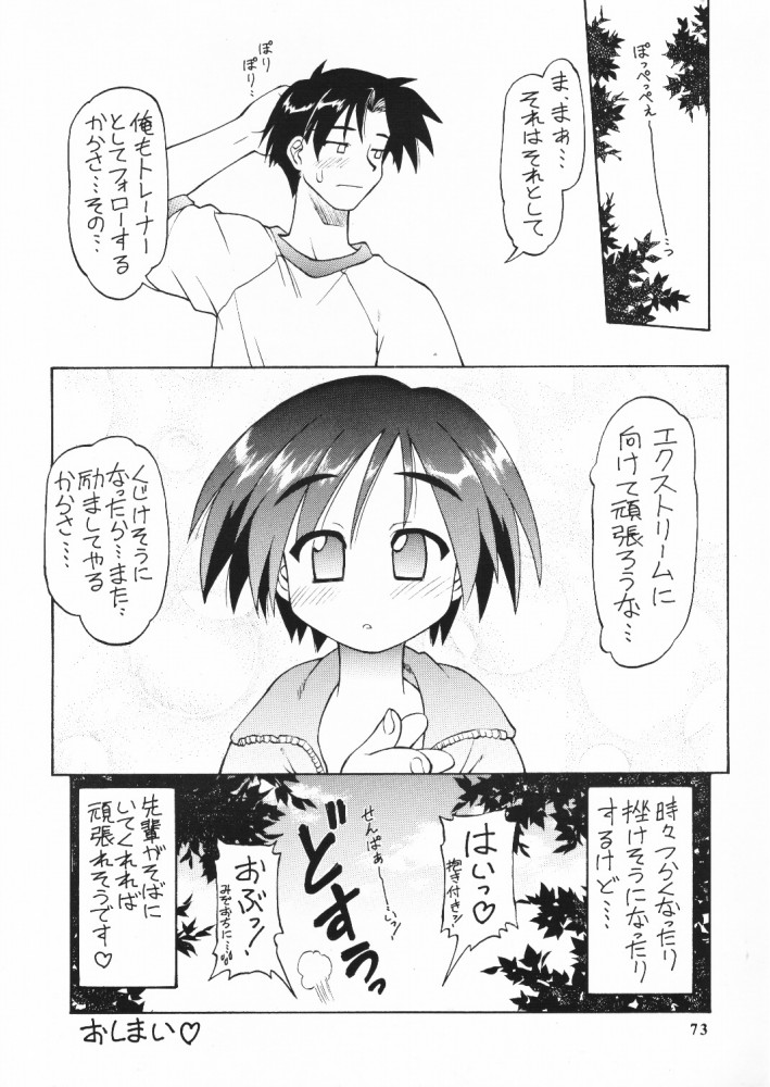 (C59) [ででぽっぽ (えびふらい, ねりわさび)] so loving (トゥハート)