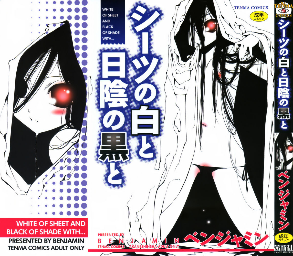 [ベンジャミン] シーツの白と日陰の黒と