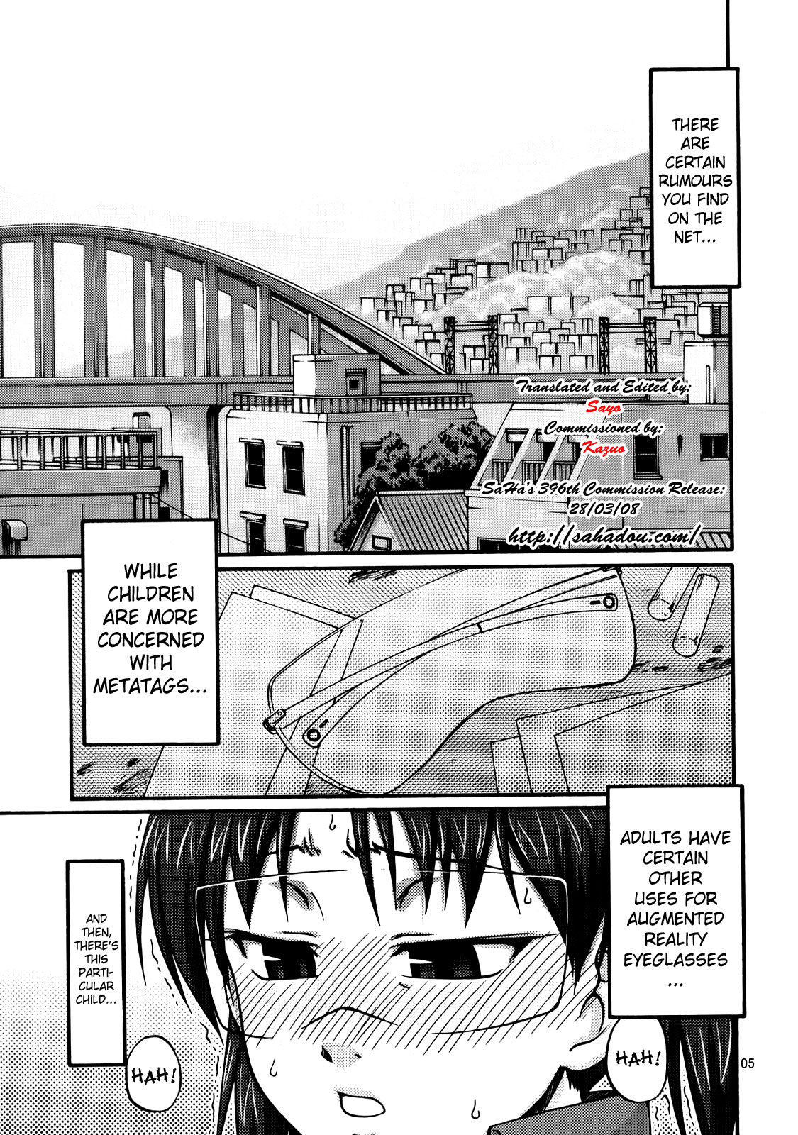 (C73) [CELLULOID-ACME (チバトシロウ)] Day After Day (電脳コイル) [英訳]