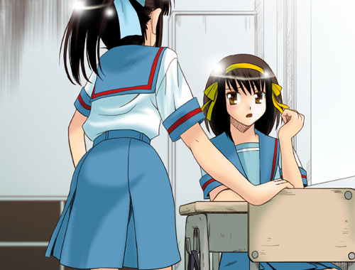 [ぷりんせす☆ぷろじぇくと。 (せんたぺ)] 涼宮ハルヒの反転 (涼宮ハルヒの憂鬱) [DL版]