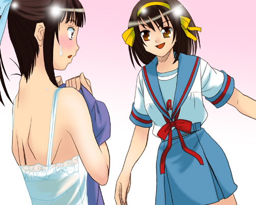 [ぷりんせす☆ぷろじぇくと。 (せんたぺ)] 涼宮ハルヒの反転 (涼宮ハルヒの憂鬱) [DL版]