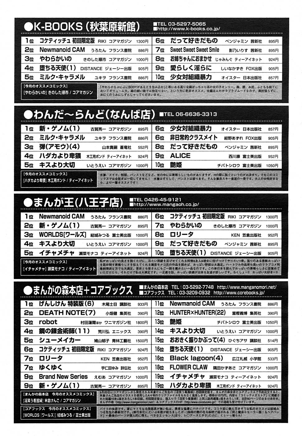 【アンソロジー】【2005-09-10】COMICMEGAPLUS Vol.24（2005-10）