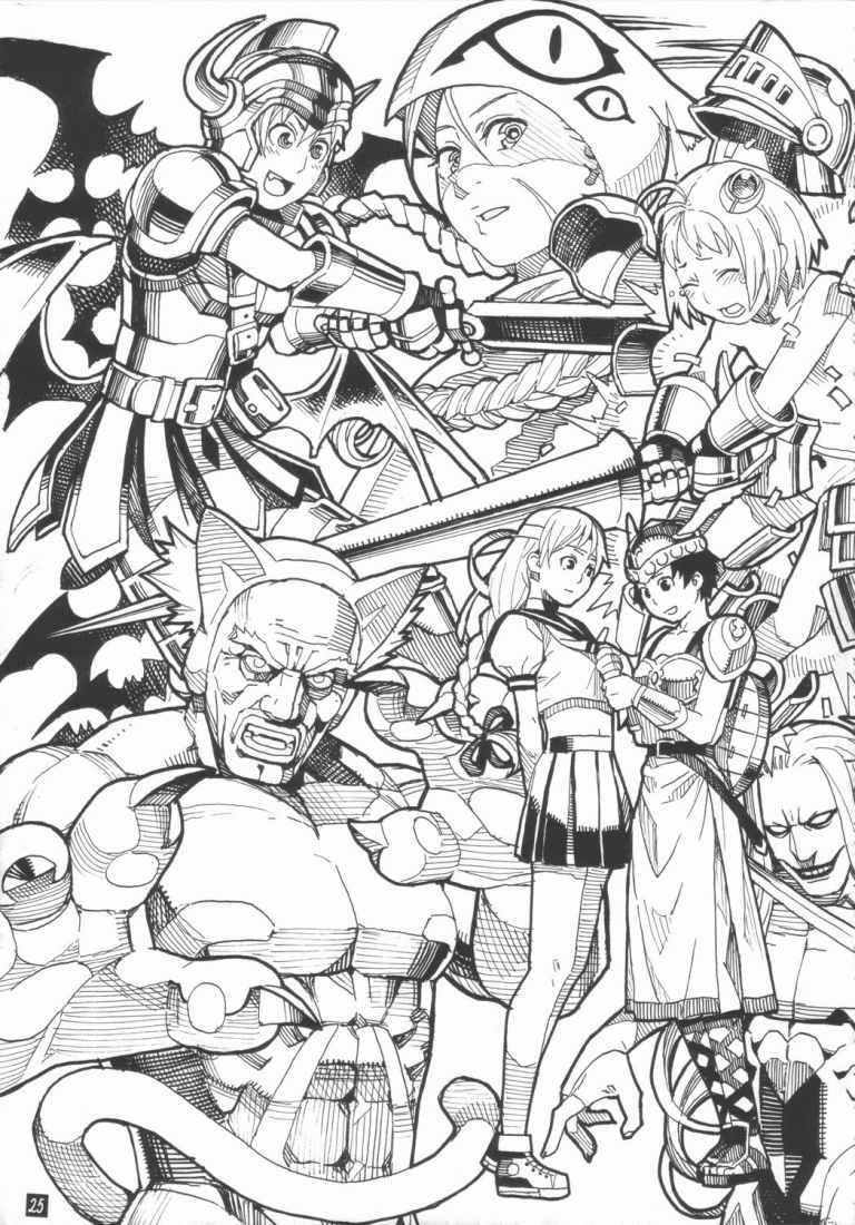 [蟲娘愛好会 (ASTROGUYII)] Fusion-X (ヴァンパイア aka Darkstalkers)