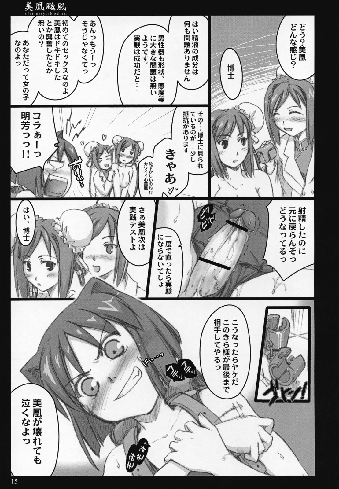 (COMIC1) [しもやけ堂 (逢魔刻壱)] 美鳳颱風 (アルカナハート)