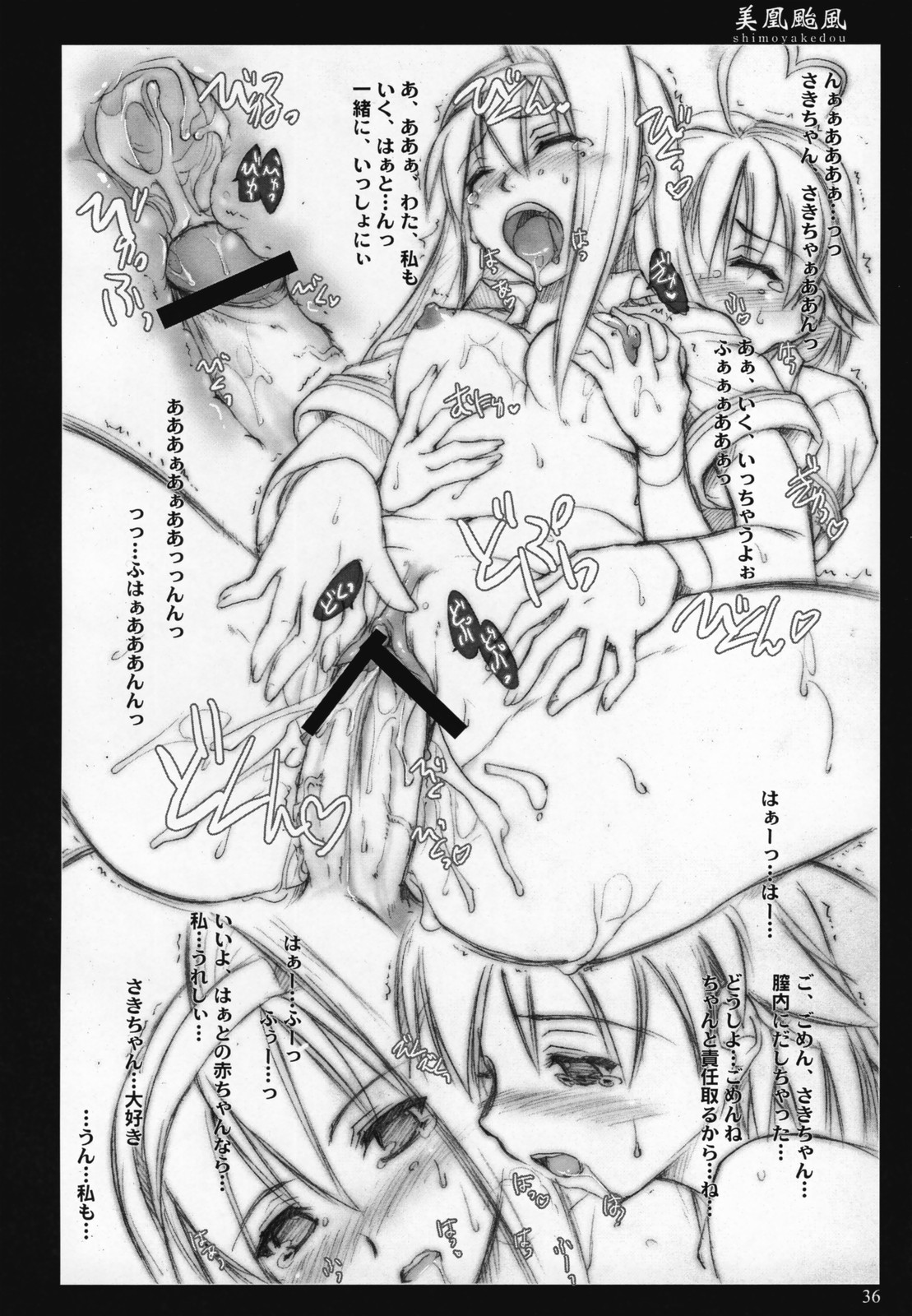 (COMIC1) [しもやけ堂 (逢魔刻壱)] 美鳳颱風 (アルカナハート)