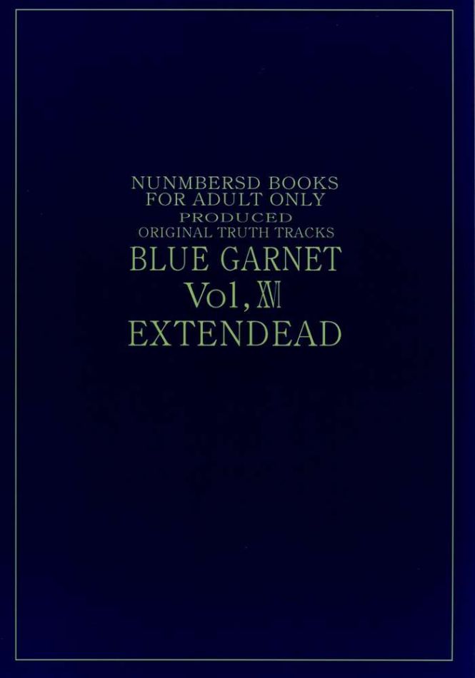 (C65) [BLUE GARNET (芹沢克己)] BLUE GARNET ⅩⅥ EXTENDEAD (武装錬金)