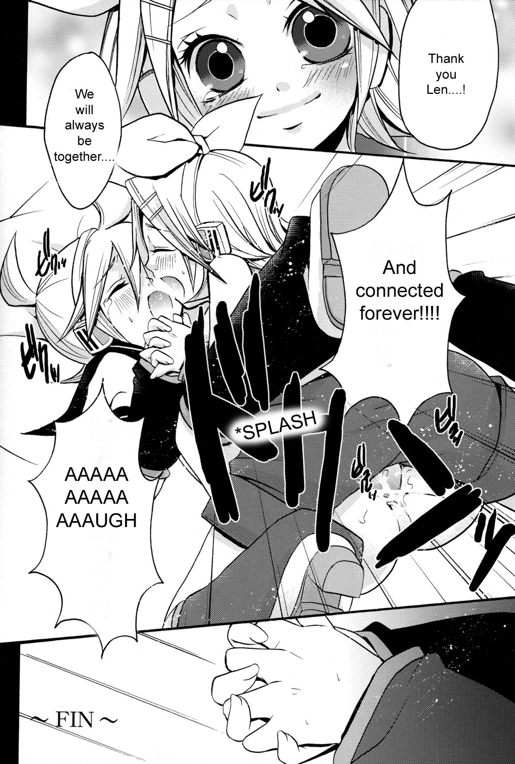 [よもすがら (よもぎりんご)] ツイ☆てる鏡音さん (VOCALOID) [英訳] [2008年8月30日]