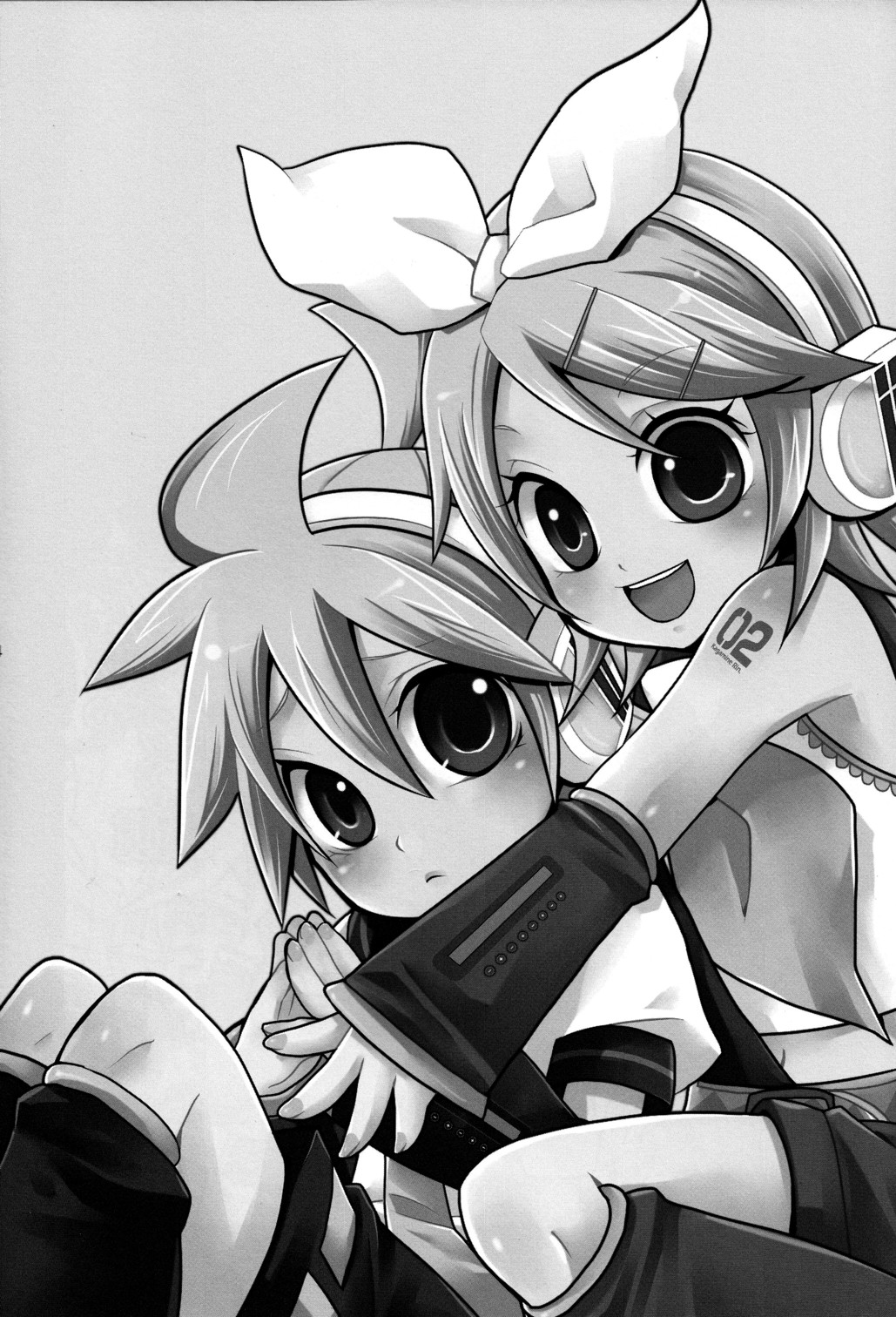 [よもすがら (よもぎりんご)] ツイ☆てる鏡音さん (VOCALOID) [英訳] [2008年8月30日]