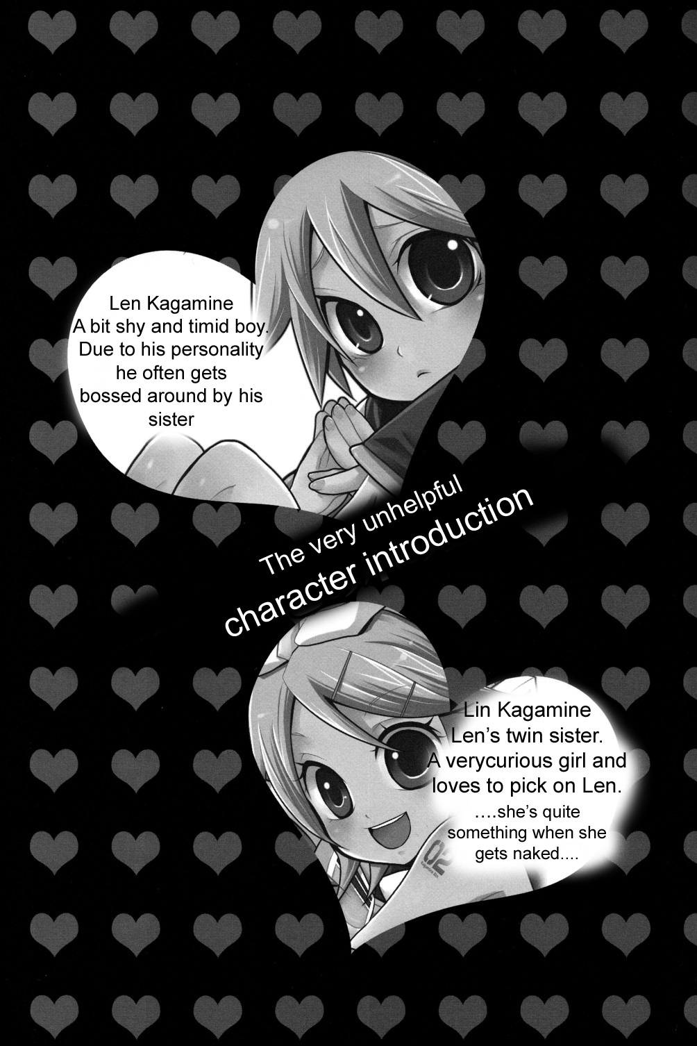 [よもすがら (よもぎりんご)] ツイ☆てる鏡音さん (VOCALOID) [英訳] [2008年8月30日]