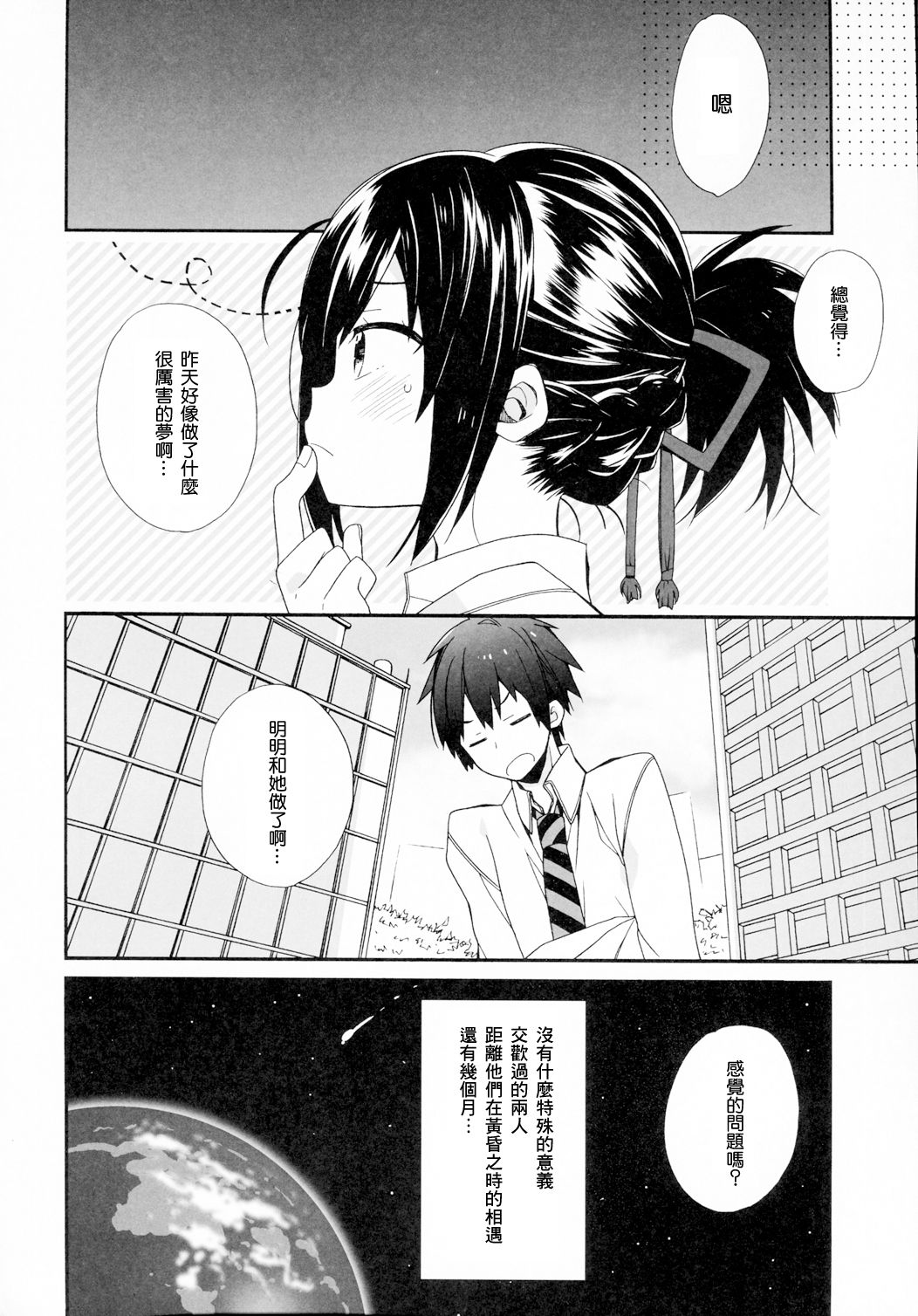 (C91) [ciaociao (あらきかなお)] ゆめゆめわするるゆめ (君の名は。) [中国翻訳]