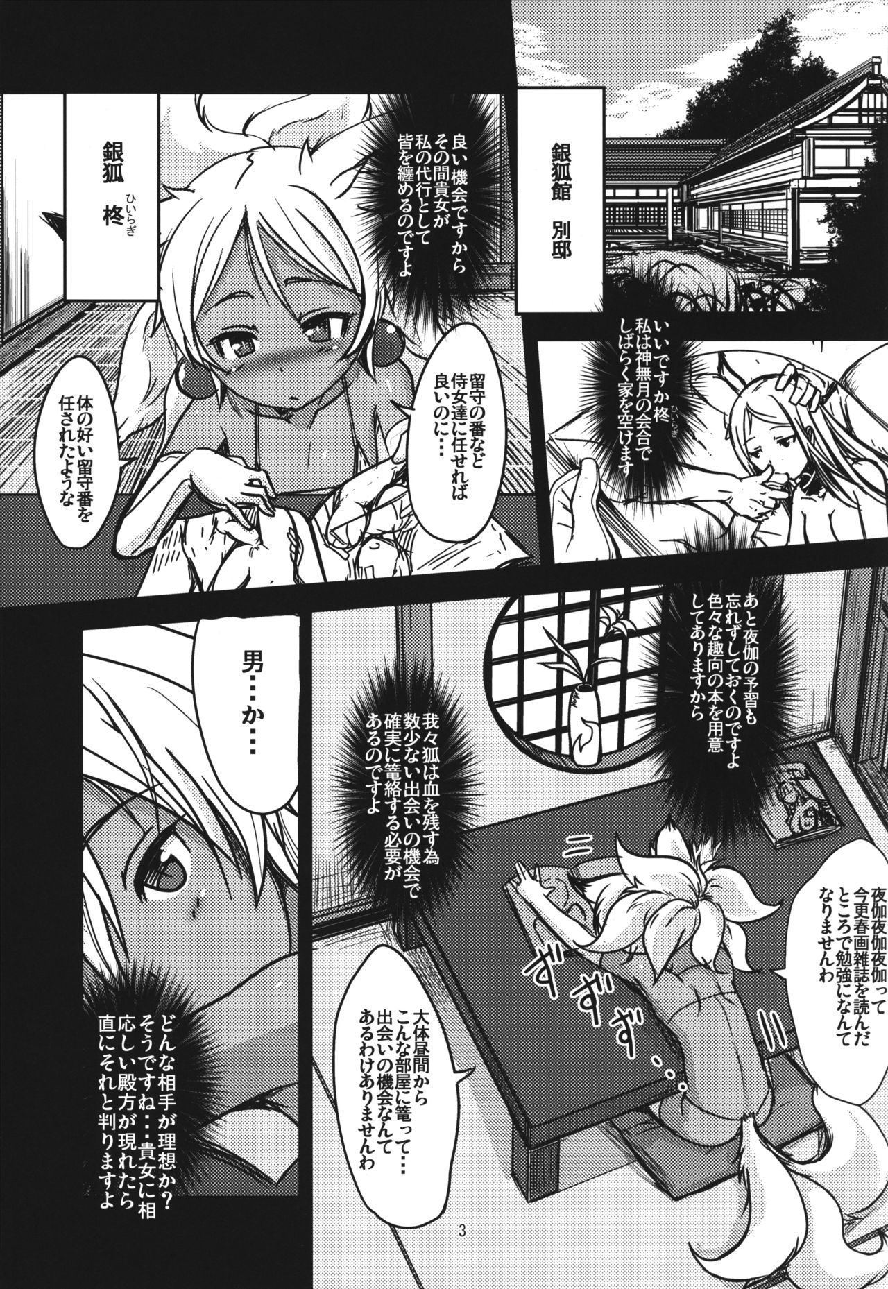 (C90) [端末異常 (BadHanD)] 双狐の帳 其の肆
