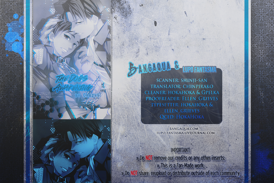 (FALL OF WALL2) [Crazy9 (いちたか)] 犬の目覚め (進撃の巨人) [英訳]