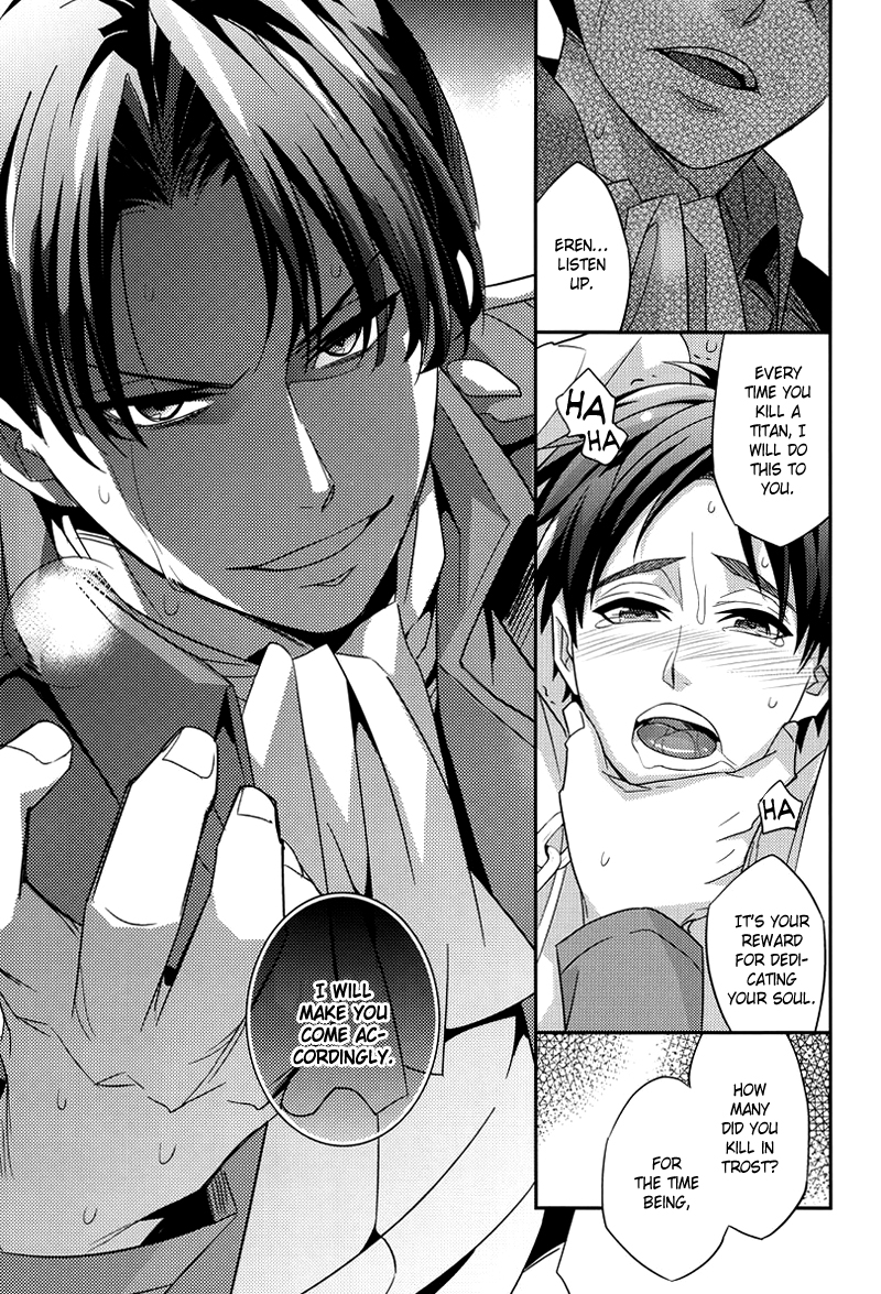 (FALL OF WALL2) [Crazy9 (いちたか)] 犬の目覚め (進撃の巨人) [英訳]