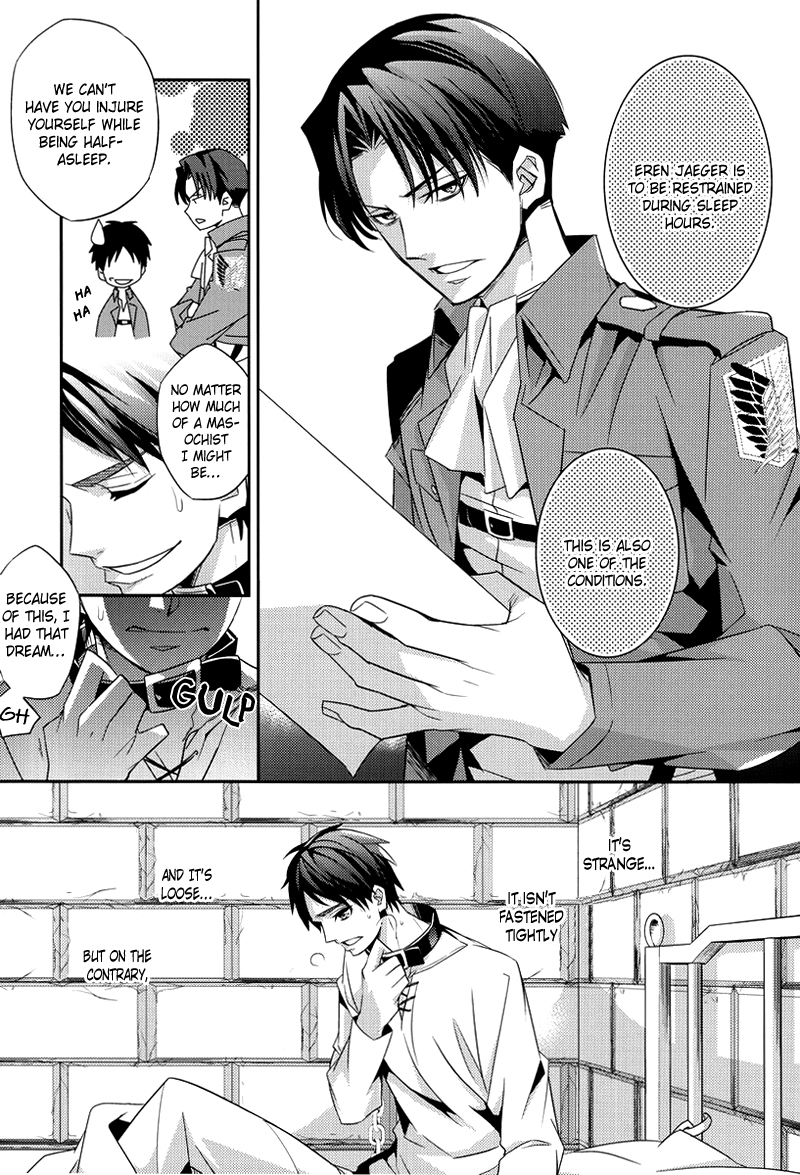 (FALL OF WALL2) [Crazy9 (いちたか)] 犬の目覚め (進撃の巨人) [英訳]