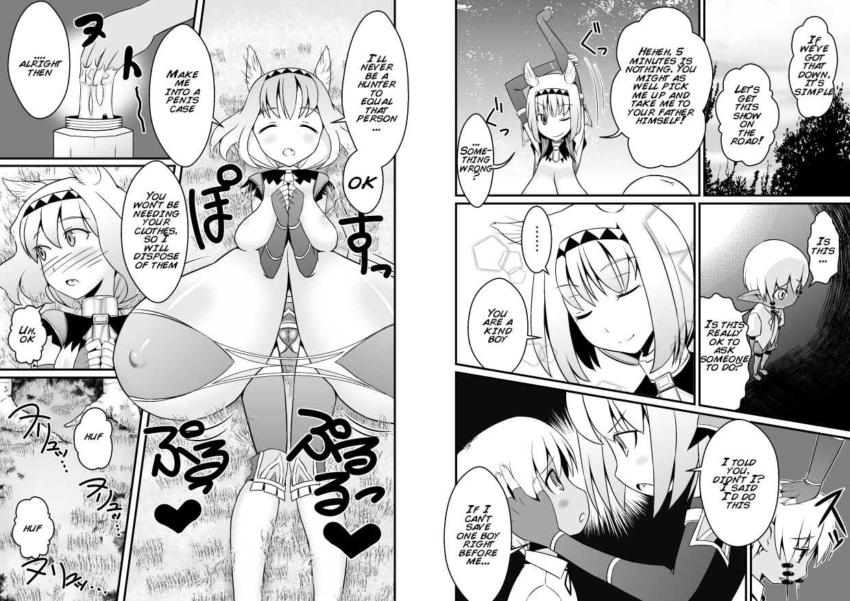 [じゃがうさ] とある青年とミスラ 第1話 (ファイナルファンタジーXI) [英訳]