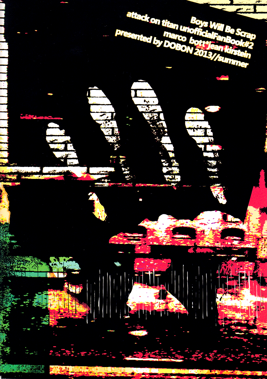 (壁外調査博) [DOBON (MiN] Boys Will Be Scrap (進撃の巨人) [英訳] [無修正]