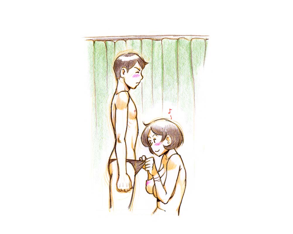 [pink-noise (みずいろ めがね)] ママショタイム 真夏のプール編 [DL版]