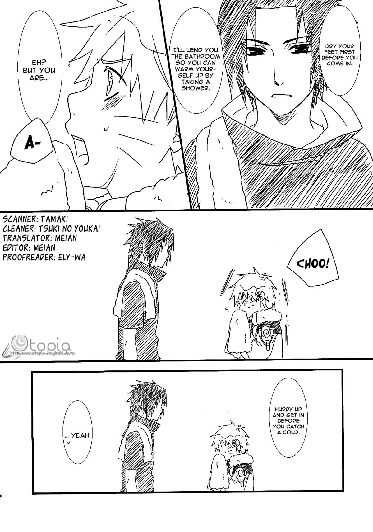 （Bプラス）雨の日（ナルト）[英語]