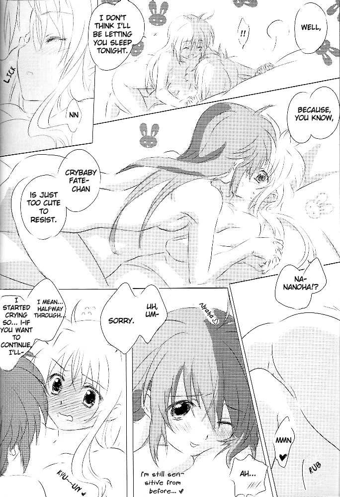 (リリカルマジカル6) [くりころ。 (Tokoharu)] Sweetest Love (魔法少女リリカルなのは) [英訳]